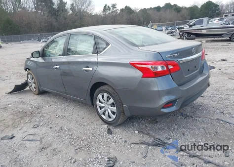 2019 Nissan Sentra S z USA, uszkodzony, nr VIN 3N1AB7AP3KY442916
